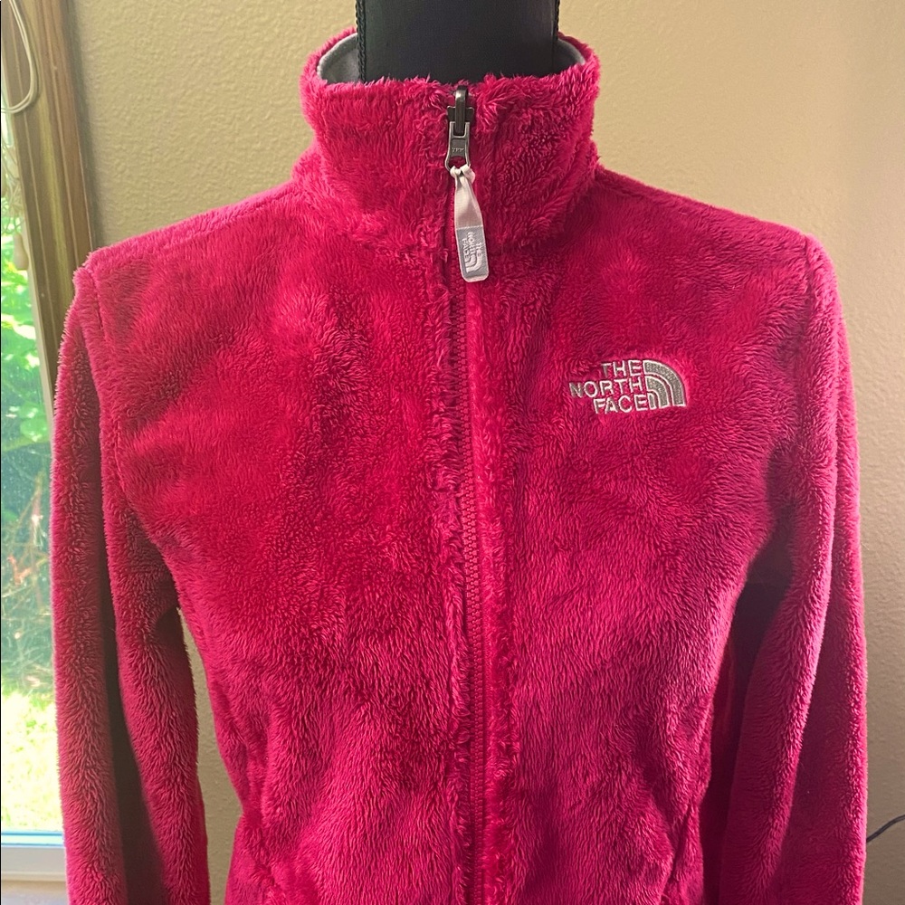The North Face fuzzy shell style jacket